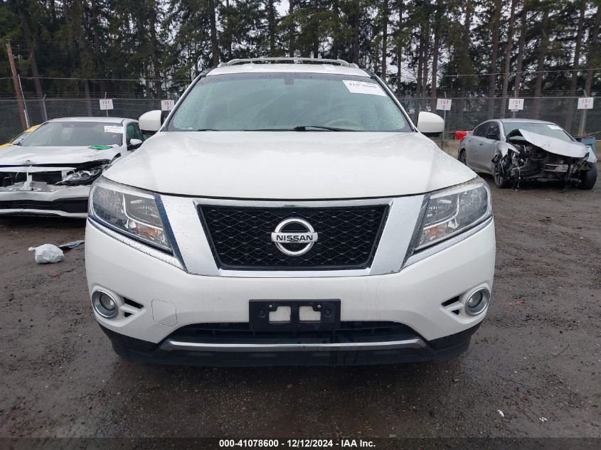 2013 Nissan Pathfinder Platinum VIN: 5N1AR2MM7DC634182 Lot: 41078600