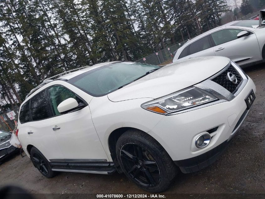 2013 Nissan Pathfinder Platinum VIN: 5N1AR2MM7DC634182 Lot: 41078600