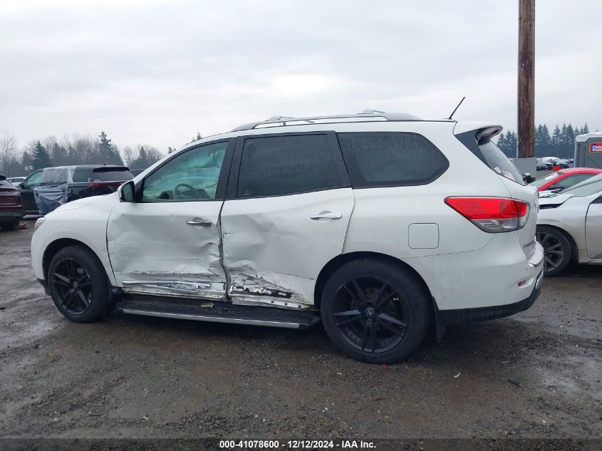 2013 Nissan Pathfinder Platinum VIN: 5N1AR2MM7DC634182 Lot: 41078600