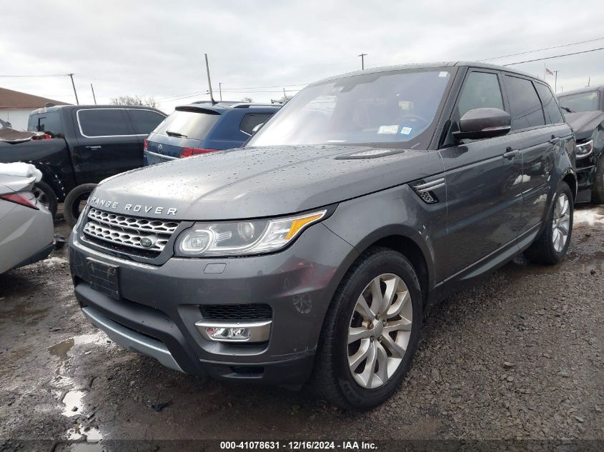 VIN SALWR2PF7GA117366 2016 LAND ROVER RANGE ROVER SPORT no.2