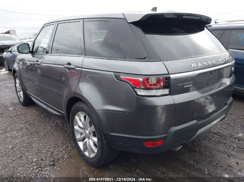 VIN SALWR2PF7GA117366 2016 LAND ROVER RANGE ROVER SPORT no.3