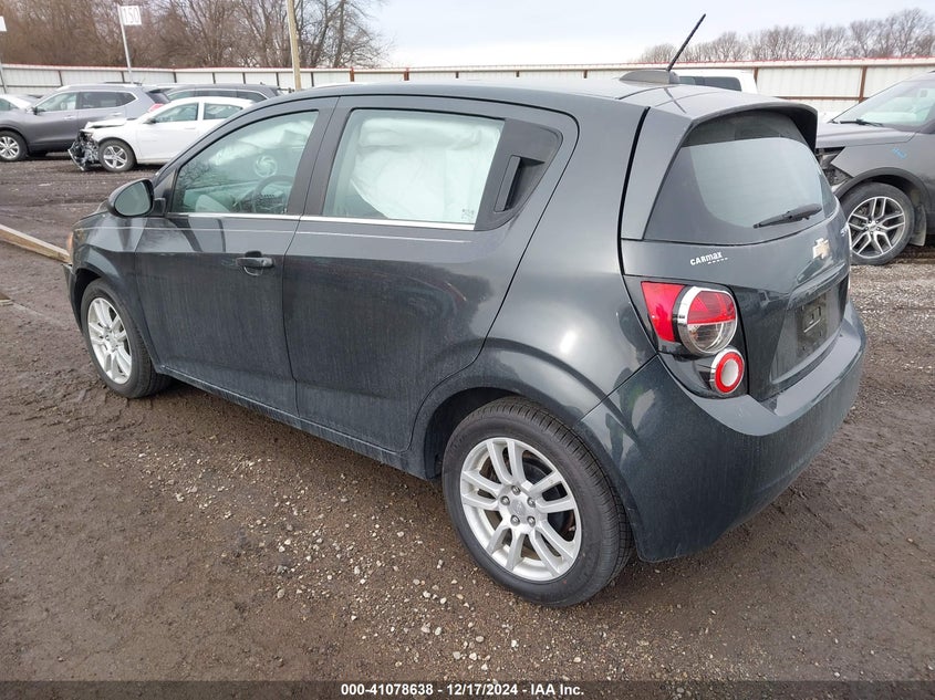 Vin: 1g1jc6sb2f4180928, lot: 41568731, chevrolet sonic lt auto 20153