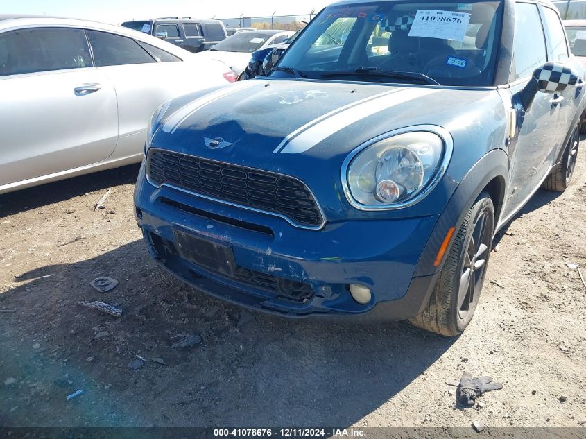 2012 Mini Cooper S Countryman VIN: WMWZC5C58CWL58433 Lot: 41078676