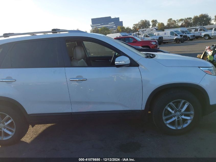 2015 KIA SORENTO LX - 5XYKT4A66FG633132