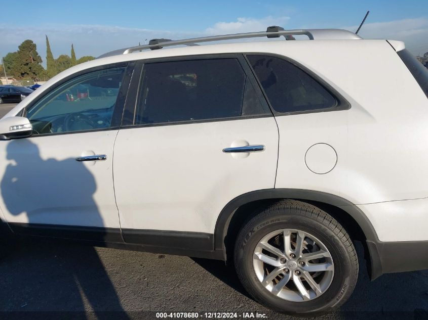 2015 KIA SORENTO LX - 5XYKT4A66FG633132