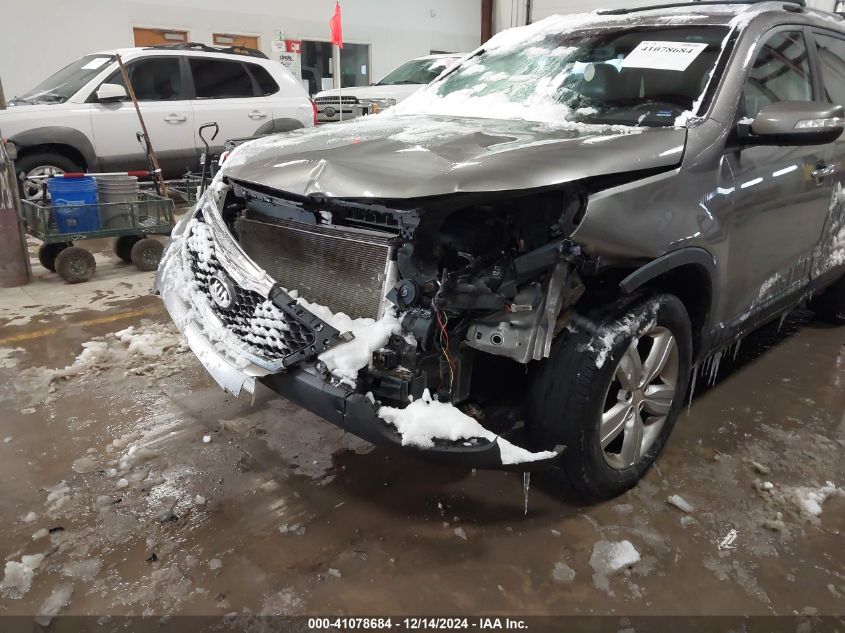 2013 Kia Sorento Ex VIN: 5XYKU3A62DG417797 Lot: 41078684