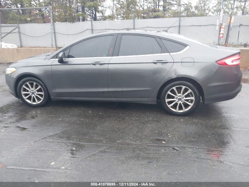 VIN 3FA6P0HD2HR129095 2017 Ford Fusion, SE no.14