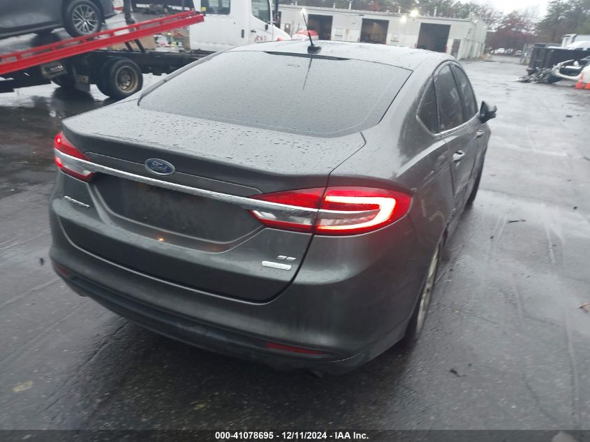 VIN 3FA6P0HD2HR129095 2017 Ford Fusion, SE no.4