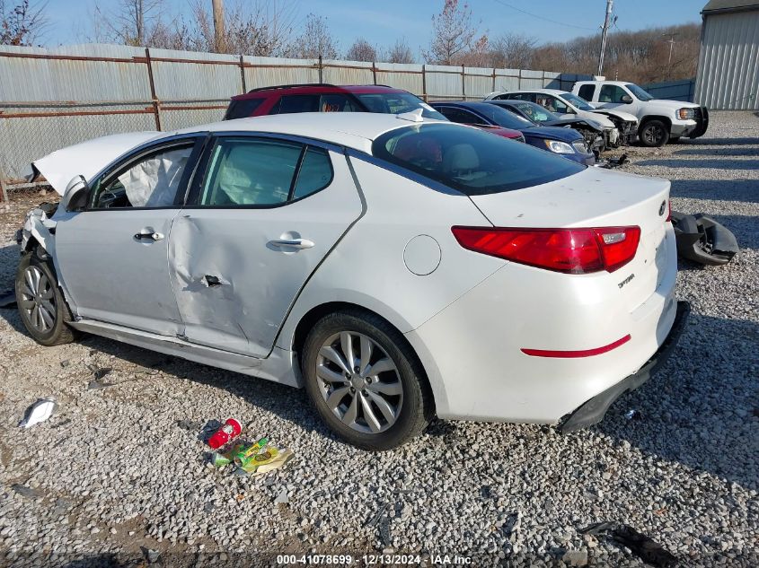 VIN 5XXGM4A70FG451555 2015 KIA Optima, LX no.14