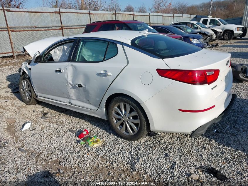 VIN 5XXGM4A70FG451555 2015 KIA Optima, LX no.3