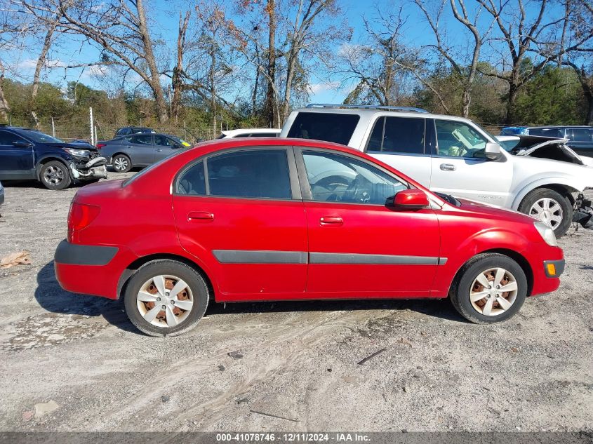 2008 Kia Rio Lx VIN: KNADE123586379423 Lot: 41078746