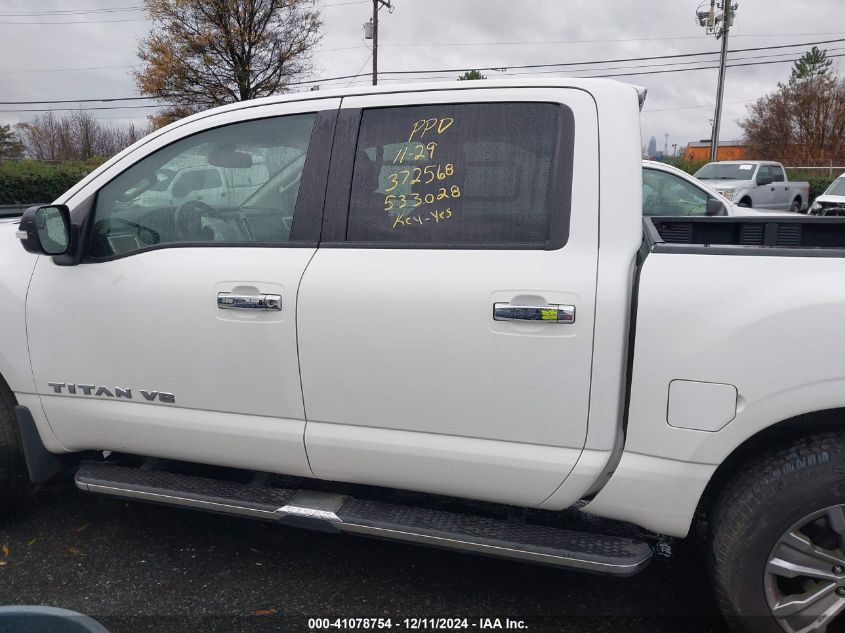 2019 Nissan Titan Sv VIN: 1N6AA1E52KN533028 Lot: 41078754