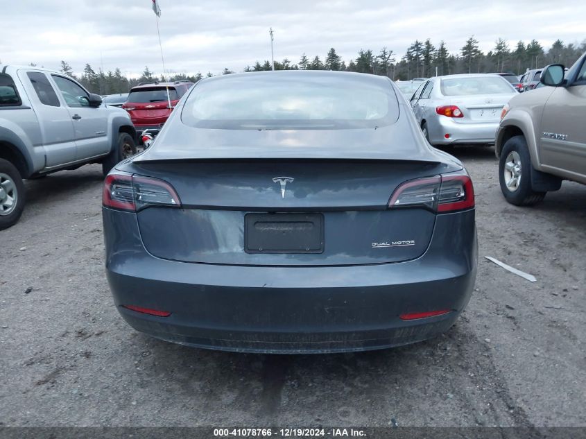 2019 Tesla Model 3 Long Range/Performance VIN: 5YJ3E1EB1KF231220 Lot: 41078766