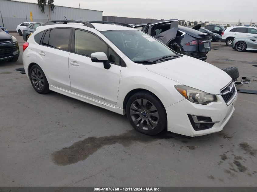 VIN JF1GPAT61FH228069 2015 Subaru Impreza, 2.0I Spo... no.1