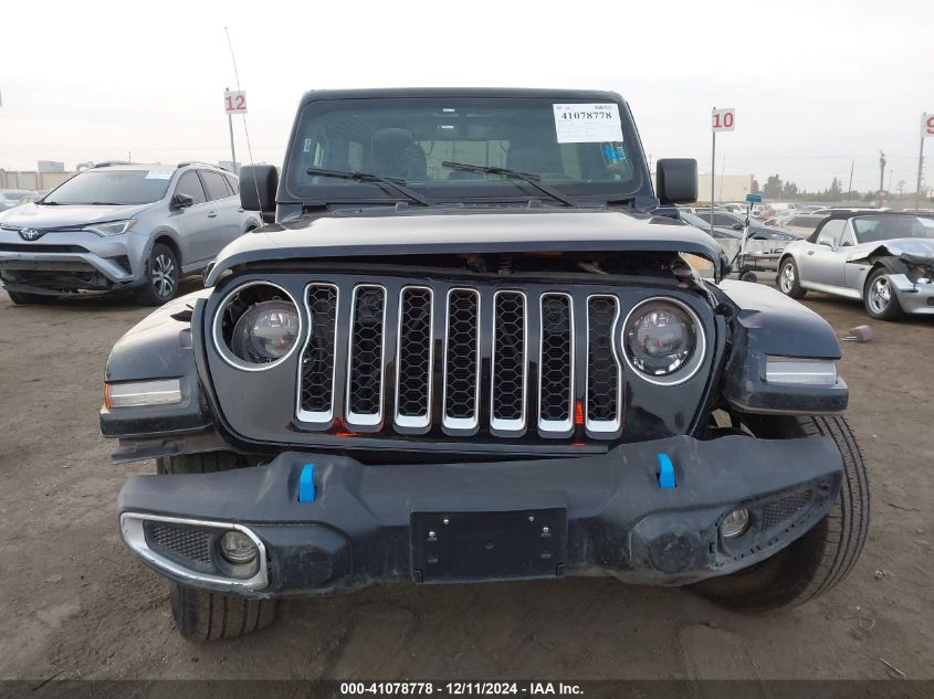 2023 Jeep Wrangler 4Xe Sahara 4X4 VIN: 1C4JJXP60PW69619 Lot: 41078778