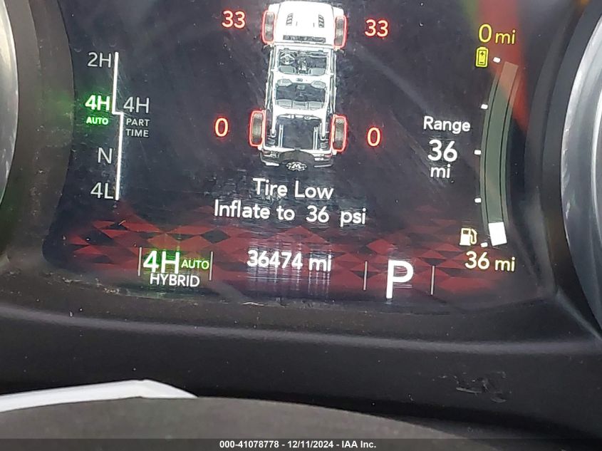 2023 Jeep Wrangler 4Xe Sahara 4X4 VIN: 1C4JJXP60PW69619 Lot: 41078778