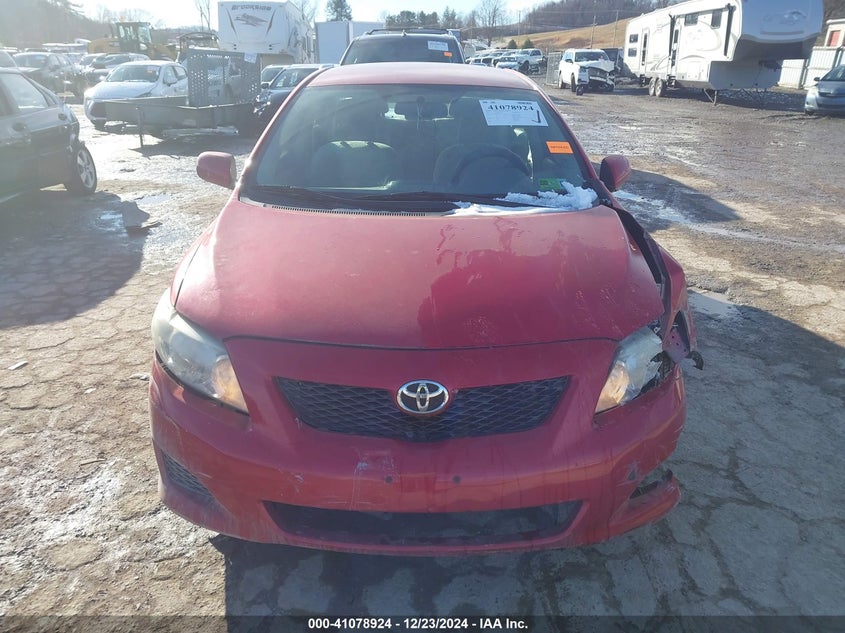 2009 TOYOTA COROLLA VIN: 1NXBU40E99Z079315