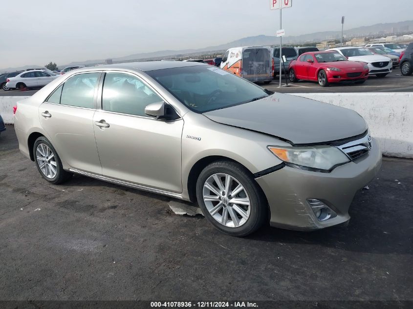 2014 TOYOTA CAMRY HYBRID