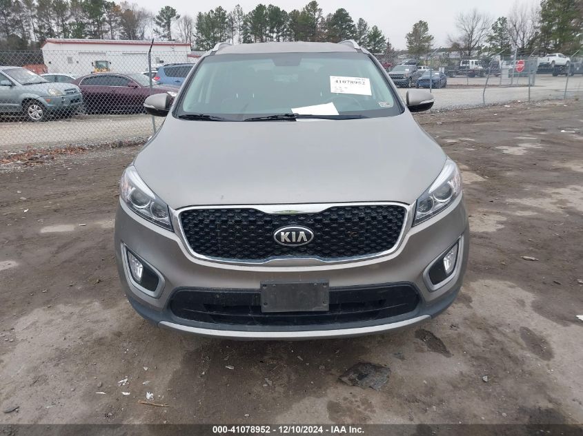 2016 Kia Sorento 3.3L Ex VIN: 5XYPH4A52GG149877 Lot: 41078952