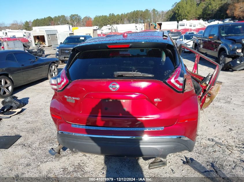 VIN 5N1AZ2MG7FN244586 2015 Nissan Murano, SL no.17