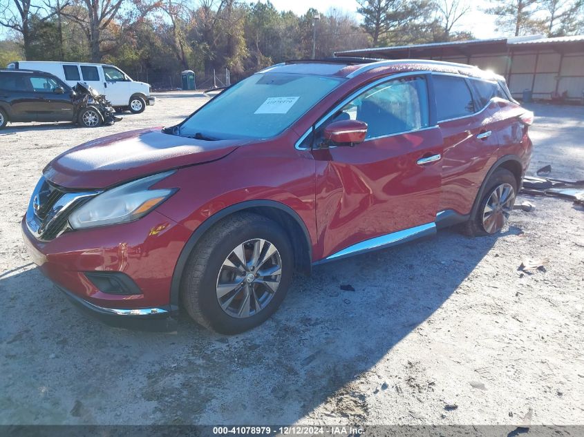 VIN 5N1AZ2MG7FN244586 2015 Nissan Murano, SL no.2