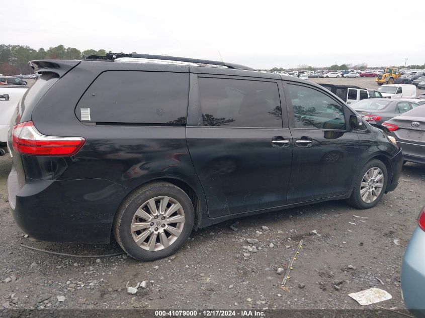 2015 Toyota Sienna Limited Premium 7 Passenger VIN: 5TDYK3DC1FS668107 Lot: 41079000