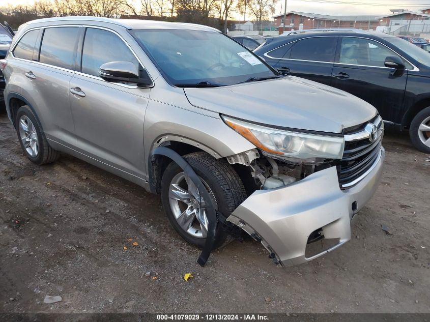 2015 Toyota Highlander, Limit...