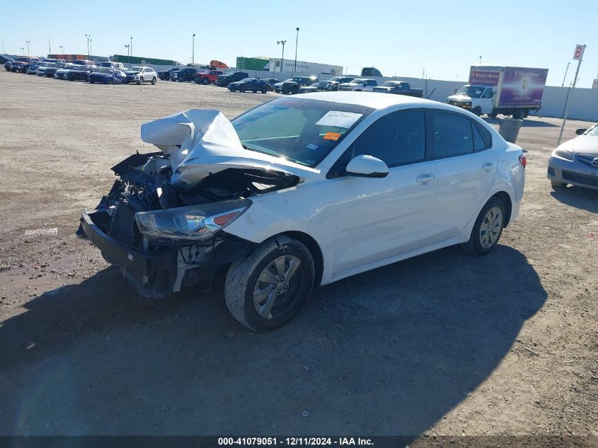 2020 Kia Rio Lx VIN: 3KPA24AD0LE297807 Lot: 41079051