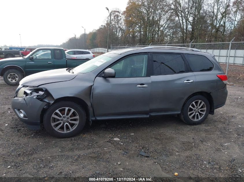 2016 Nissan Pathfinder Sv VIN: 5N1AR2MN1GC623045 Lot: 41079205