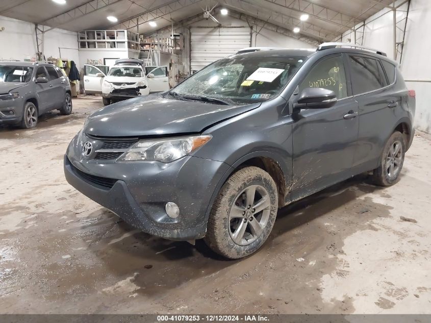 VIN JTMRFREV6FD153661 2015 Toyota RAV4, Xle no.2