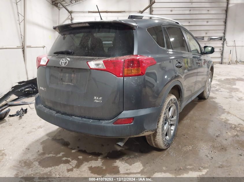 VIN JTMRFREV6FD153661 2015 Toyota RAV4, Xle no.4