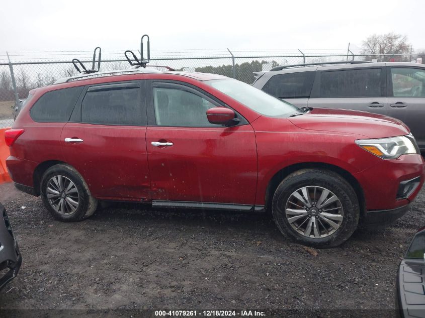 2018 Nissan Pathfinder Sv VIN: 5N1DR2MM8JC626178 Lot: 41079261