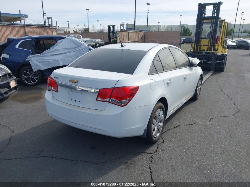 VIN 1G1PA5SG1D7328276 2013 Chevrolet Cruze, Ls Auto no.4