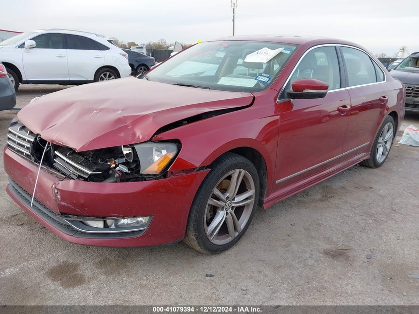 2015 VOLKSWAGEN PASSAT VIN: 1VWCM7A32FC008009