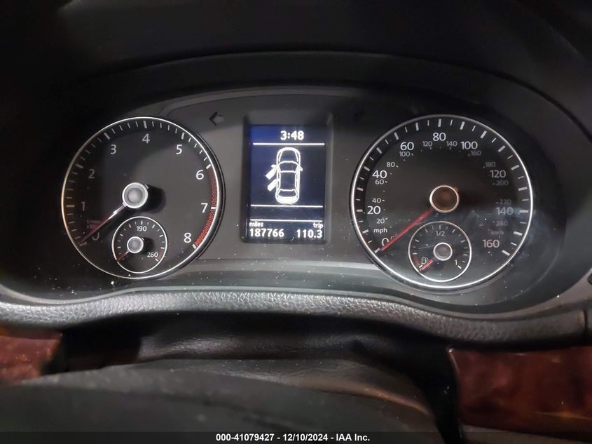 2012 VOLKSWAGEN PASSAT VIN: 1VWCH7A34CC108094