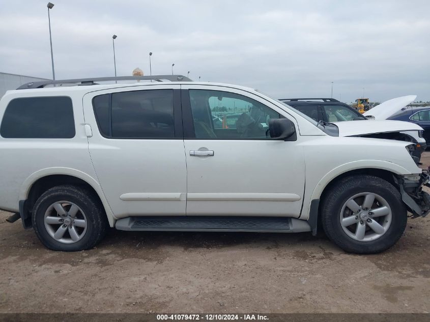 2013 Nissan Armada Sv VIN: 5N1BA0ND9DN605916 Lot: 41079472