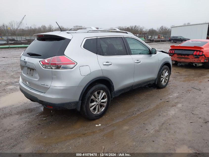 VIN 5N1AT2MV6FC770770 2015 Nissan Rogue, SV no.4