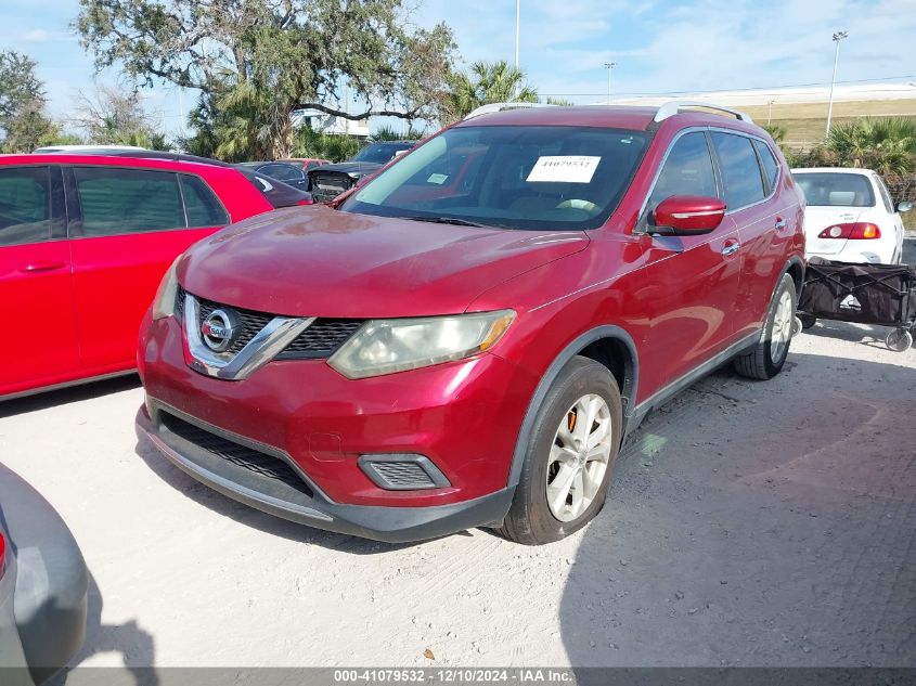 VIN 5N1AT2MT0EC870134 2014 NISSAN ROGUE no.2