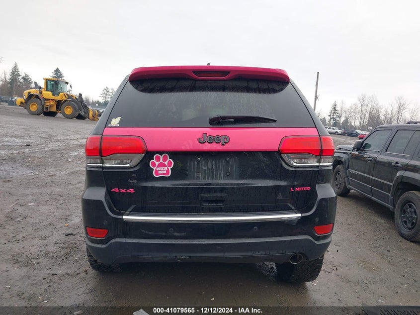 VIN 1C4RJFBG5JC321324 2018 JEEP GRAND CHEROKEE LIMITED 4X4