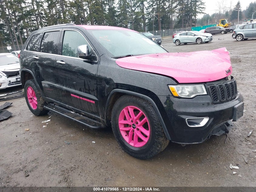 VIN 1C4RJFBG5JC321324 2018 JEEP GRAND CHEROKEE LIMITED 4X4