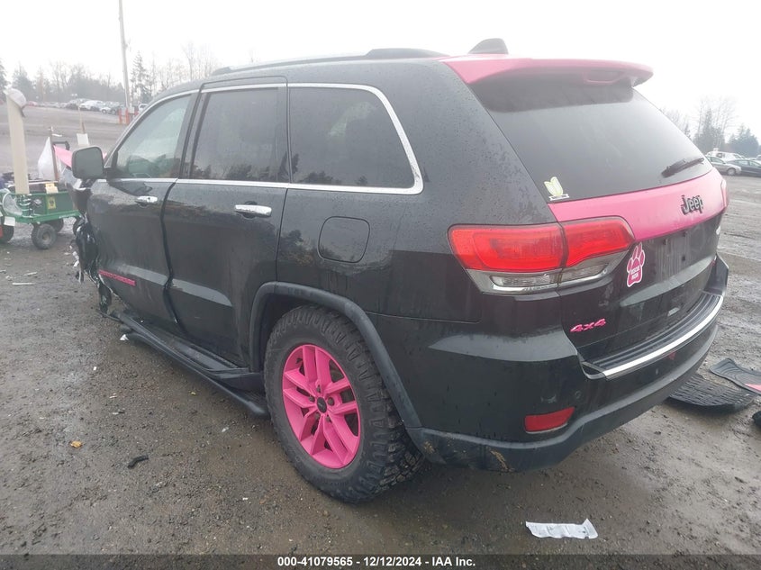 VIN 1C4RJFBG5JC321324 2018 JEEP GRAND CHEROKEE LIMITED 4X4