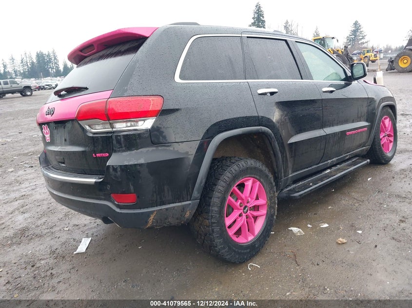 VIN 1C4RJFBG5JC321324 2018 JEEP GRAND CHEROKEE LIMITED 4X4
