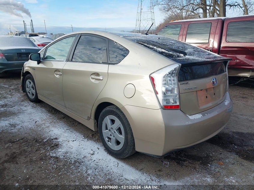 2010 TOYOTA PRIUS VIN: JTDKN3DU5A0122556