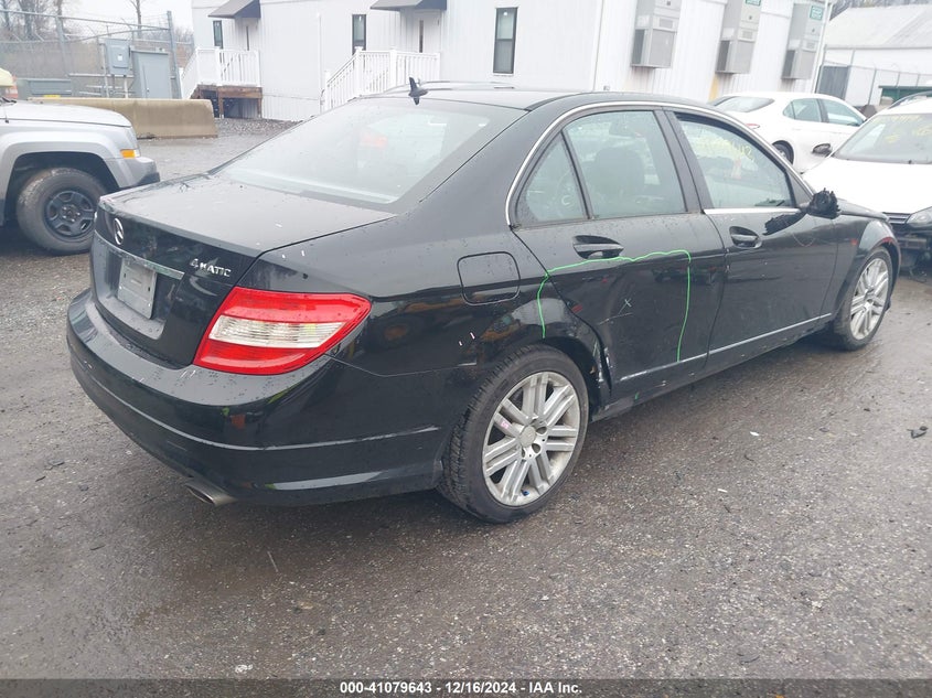 2010 MERCEDES-BENZ C 300 VIN: WDDGF8BB9AR096109