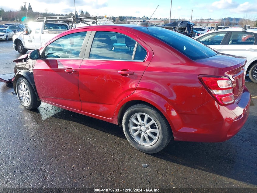 2018 CHEVROLET SONIC VIN: 1G1JD5SH4J4117057