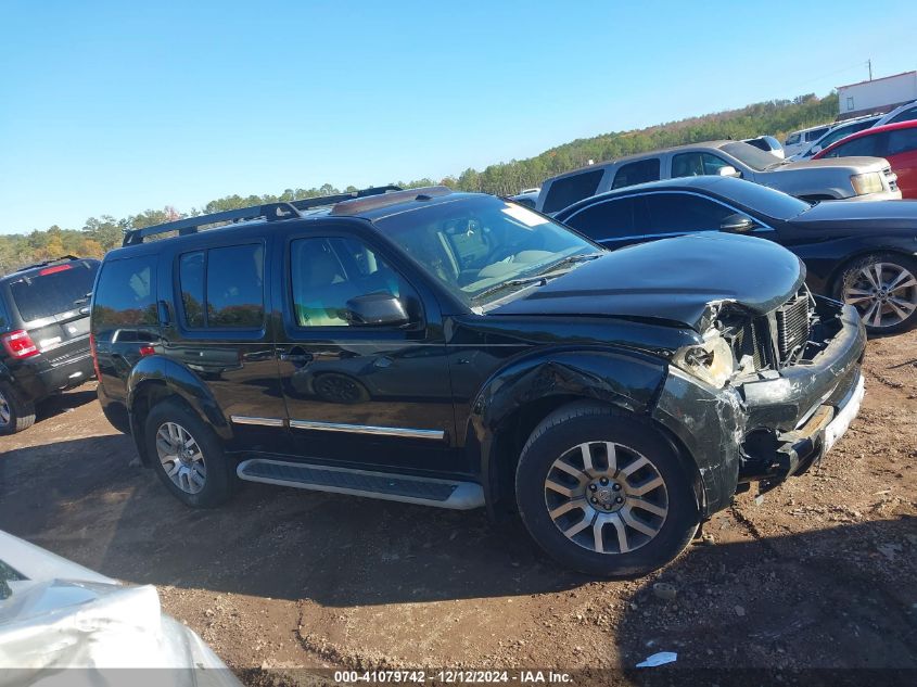 2011 Nissan Pathfinder Le VIN: 5N1AR1NNXBC620081 Lot: 41079742