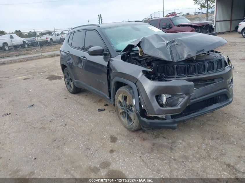 VIN 3C4NJCBB6MT567650 2021 JEEP COMPASS no.1