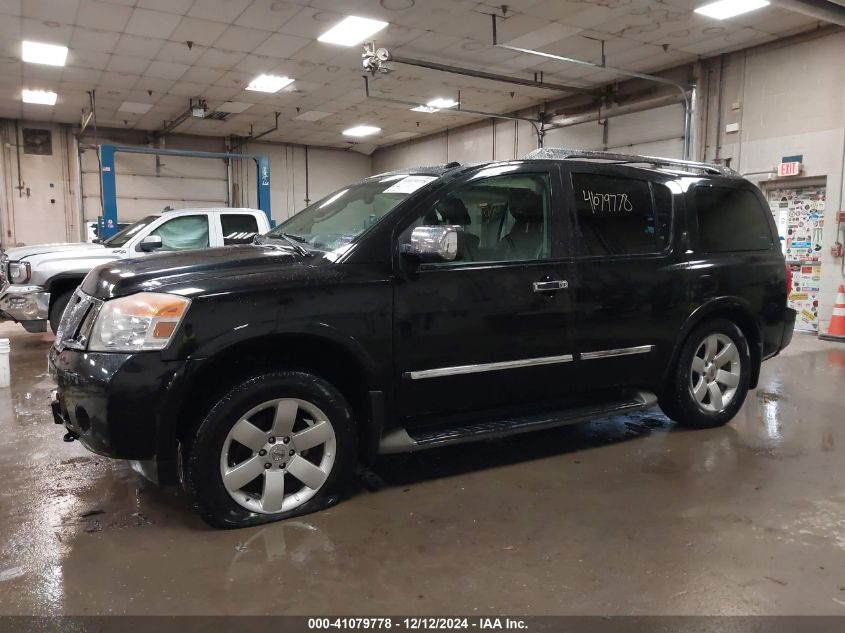 2010 Nissan Armada Titanium VIN: 5N1AA0NC9AN615179 Lot: 41079778