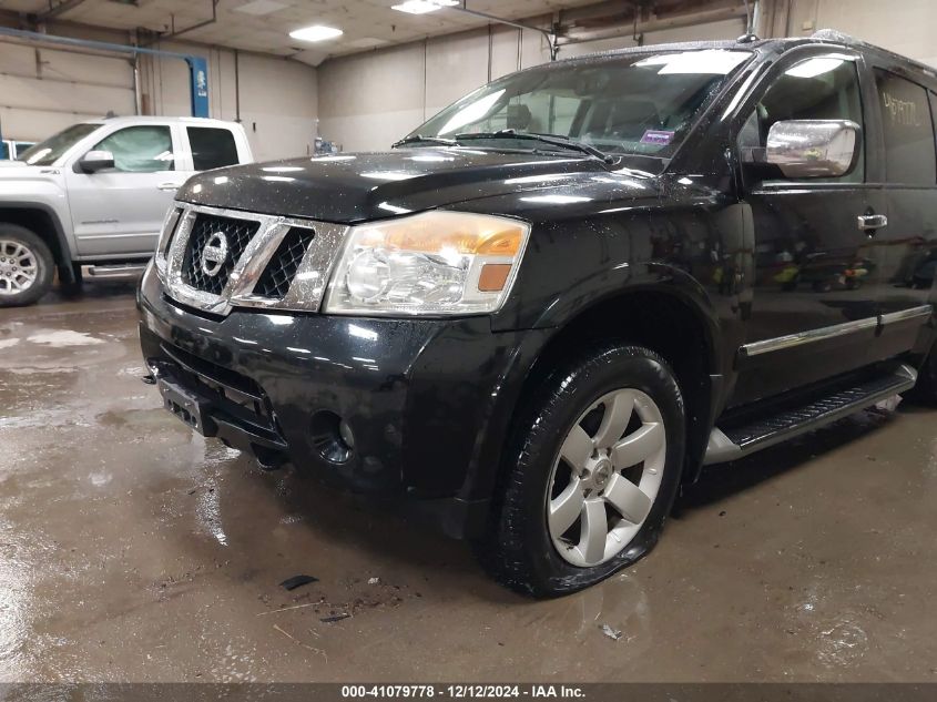 2010 Nissan Armada Titanium VIN: 5N1AA0NC9AN615179 Lot: 41079778