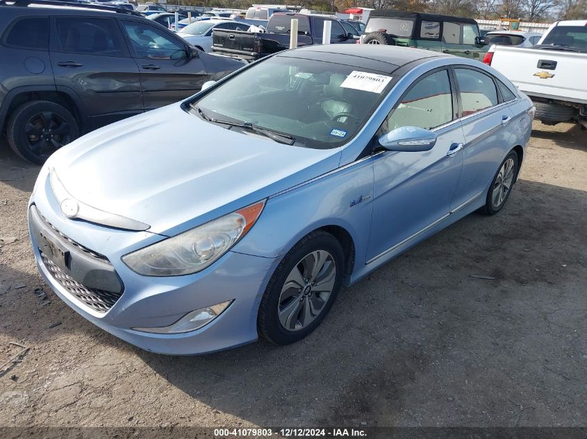 VIN KMHEC4A47DA066787 2013 HYUNDAI SONATA HYBRID no.2